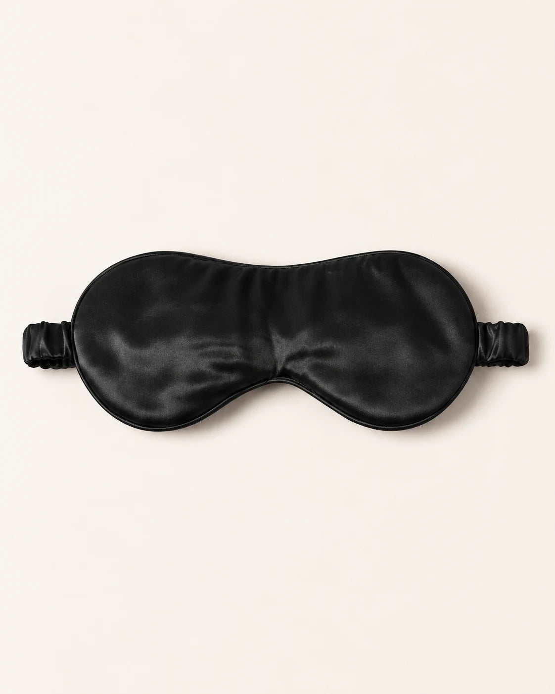 Smoozely Cloud Silk sleep mask in midnight black