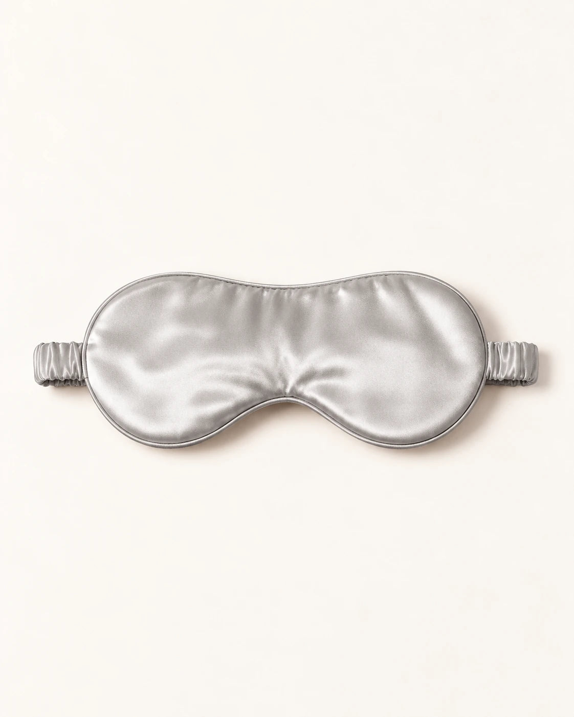 Smoozely Cloud Silk sleep mask in moonstone silver